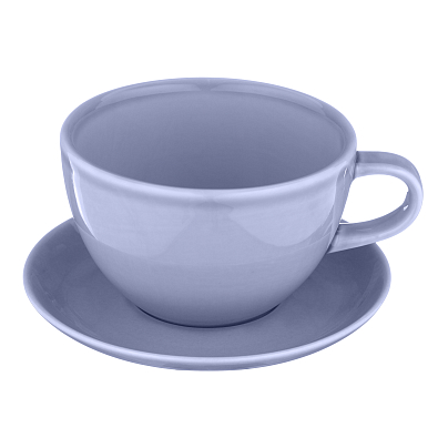 RISE BASE чашка 320 мл. васильковая